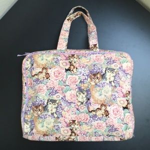 VTG Ted Lapidus travel bag 😻 cats & kittens